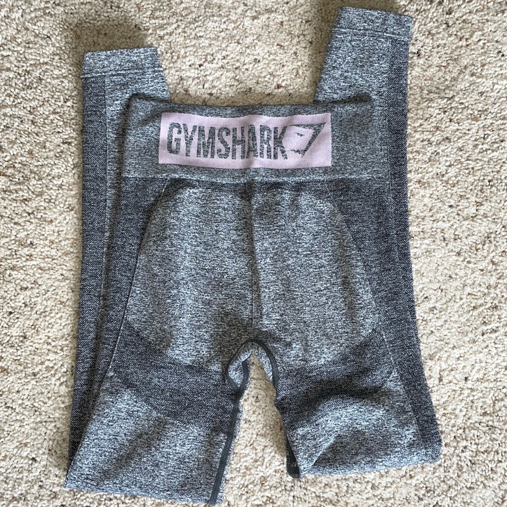 Gymshark gray high waisted leggings